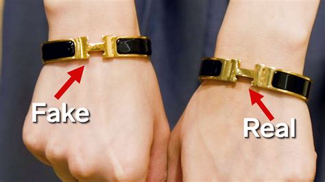 fake hermes bracelet vs real